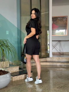 Macaquinho zíper linho cores - loja online