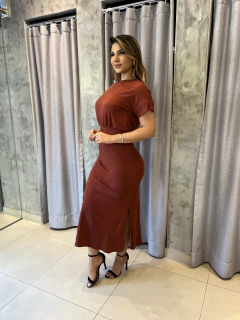 Conjunto saia moletinho - loja online