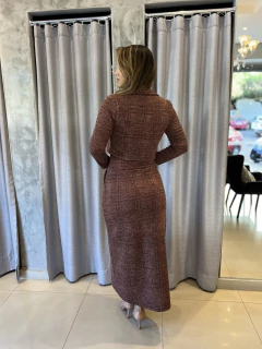 Conjunto 2 peças - Vestido midi com bolero