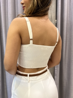 Conjunto cropped short saia - Yamada Fashion