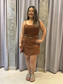 Imagem do Conjunto cropped short saia