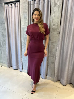 Conjunto saia moletinho - Yamada Fashion