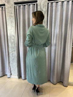 Chemise botões laço