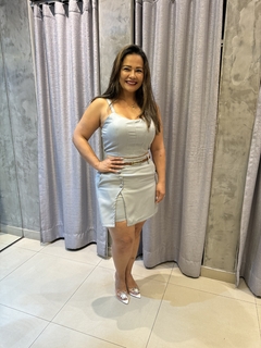 Conjunto cropped short saia - Yamada Fashion
