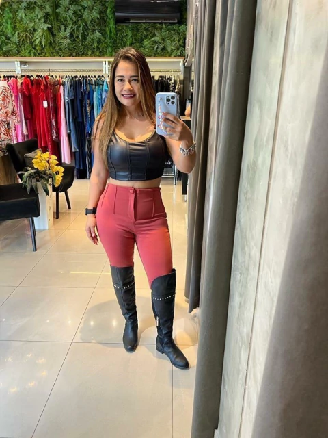 Conjunto de Calça montaria com top preto