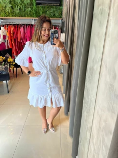 Vestido amarração na cintura - Yamada Fashion