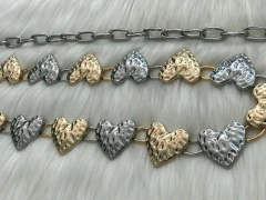 Cinto coração duas cores