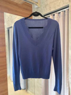 Blusa decote ondas - comprar online