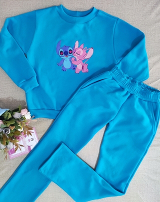 Conjunto Stitch ( moletom flanelado)