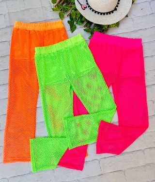 Calça praia ( na malha arrastão basic, com opção de cor)