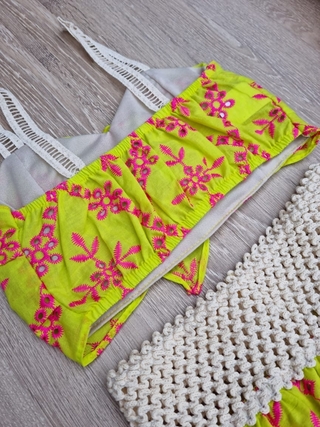 Conjunto laise ( em laise 100% algodão)