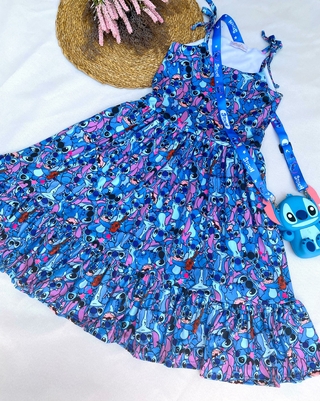 Vestido Stitch (Suplex Premium,não acompanha acessórios)