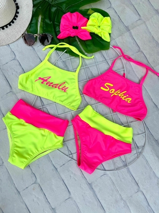 Biquíni neon forrado ( personalizamos o nome )