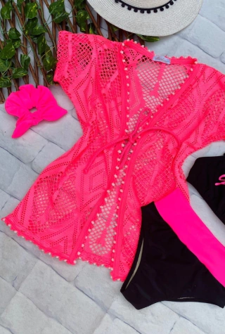 Saída de praia ( em renda)