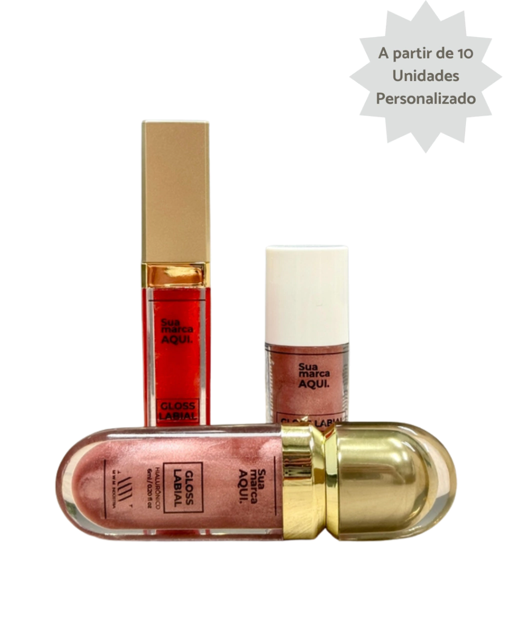 Gloss Labial Hialurônico (10 Unidades)
