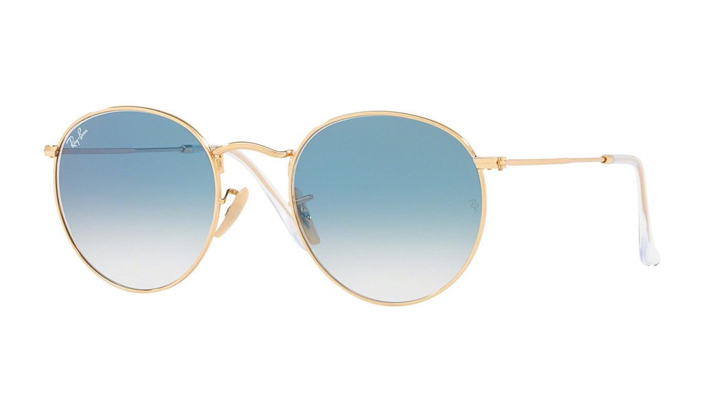 Ray-Ban Round Flat Lenses Rb3447Nl 001/3F thumbnail 3
