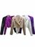 Blazer Cropped Manga Longa na internet