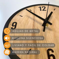 Reloj Pared Montreal 20 cm - comprar online