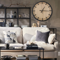 Reloj pared BERNA madera natural - El Turistologo Home & Deco