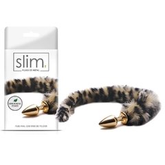 PLUG ANAL COM RABO DE PELÚCIA SLIM (266)