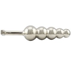 PLUG ANAL AÇO INOX gradual 5 ESFERAS  15X3,3CM (91) - comprar online