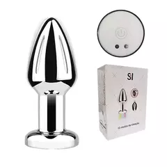 PLUG ANAL AÇO COM VIBRAÇÃO E CONTROLE REMOTO (1162) na internet