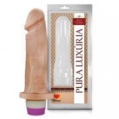 PÊNIS REALÍSTICO 18X4,5CM COM VIBRO SEM ESCROTO (290)