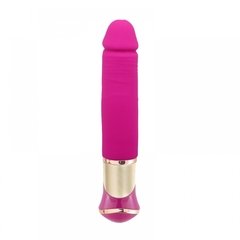 PÊNIS EM SILICONE GIRATÓRIO RECARREGÁVEL COM 10 MODOS DE VIBRAÇÕES (CLIQUE PARA VER VARIAÇÕES DE CORES) (72) - Na Hora H