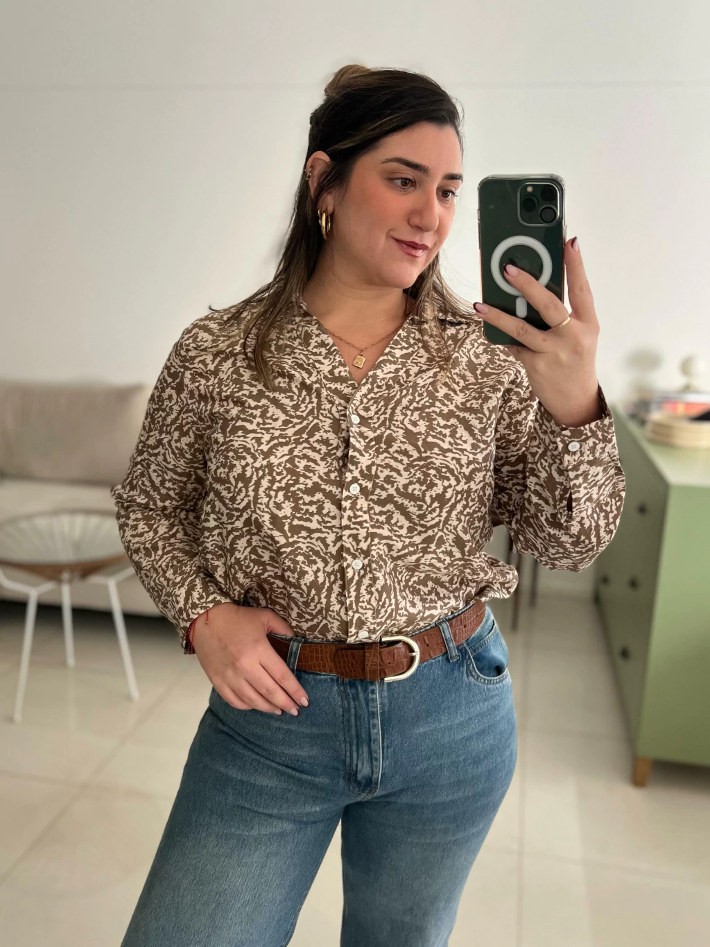 CAMISA AMBAR V