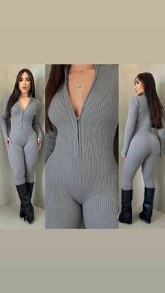 Macacão Tricô Ziper - Toda Diva Feminina