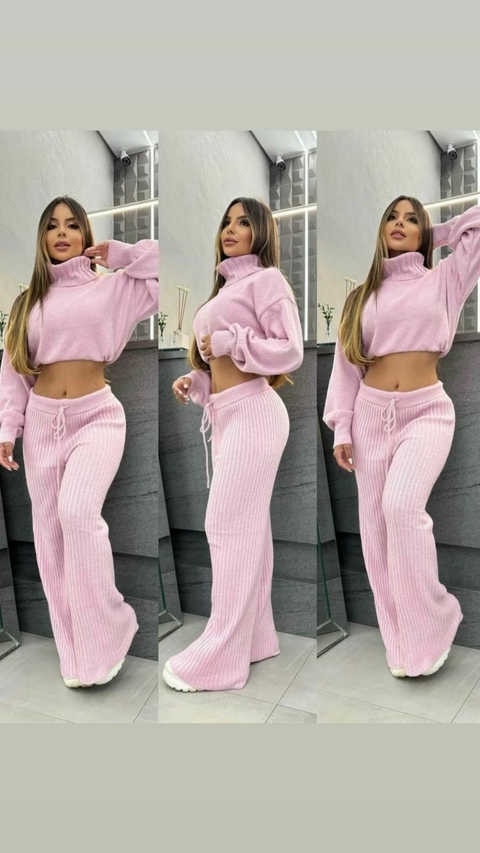 Conjunto Tricô Modal Mousse