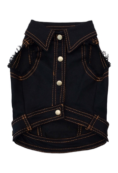 Imagem do Colete Jeans Raw