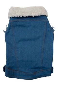 Colete Jeans Furry