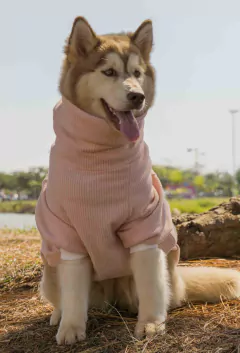 Imagem do Suéter Canelado Rosa