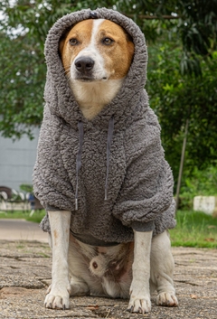 Moletom Sherpa Chumbo