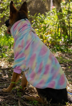 Suéter Fleece Tie Dye na internet