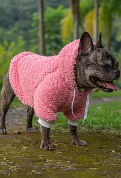 Moletom Sherpa Rosa na internet