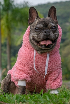 Moletom Sherpa Rosa - loja online