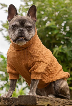 Suéter Tricô Camelo