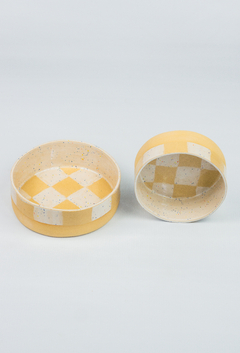 Comedouro Flocos Branco - comprar online