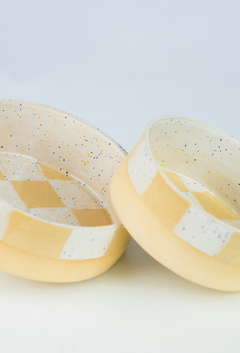 Comedouro Flocos Branco