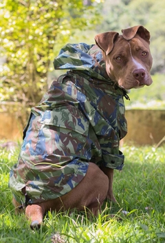 Imagem do Jaqueta Corta-Vento Impermeável Camuflada