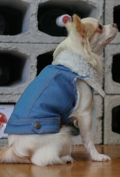 Colete Jeans Furry - loja online