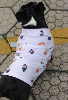 Camisa Sushi na internet