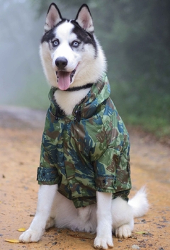 Jaqueta Corta-Vento Impermeável Camuflada - comprar online