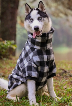 Fleece Sherpa Xadrez