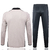Conjunto Agasalho Treino Real Madrid 2024/2025 Off White e Chumbo Adidas Masculino - comprar online