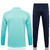 Conjunto Agasalho Treino Real Madrid 2024/2025 Menta e Azul Adidas Masculino - comprar online