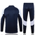 Conjunto Agasalho Treino Real Madrid 2024/2025 Azul Escuro Adidas Masculino - comprar online