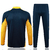 Conjunto Agasalho Treino Real Madrid 2024/2025 Azul e Amarelo Adidas Masculino - comprar online